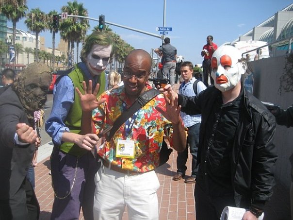With my people in San Diego, 2008.