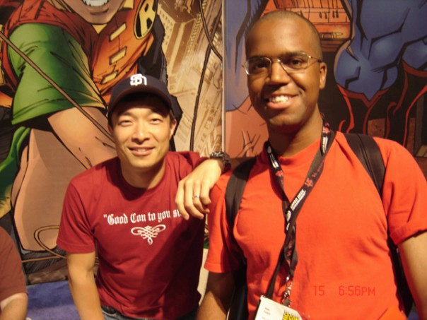 With Jim Lee, SDCC 2005.