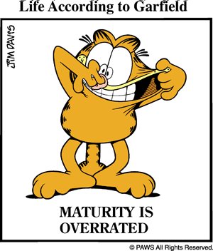 Life According to Garfield-Maturity
